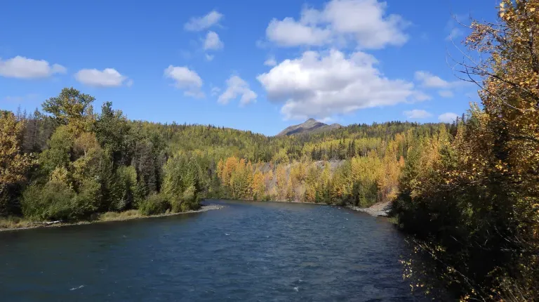 River and landscape of the Kenai National Wildlife Refuge